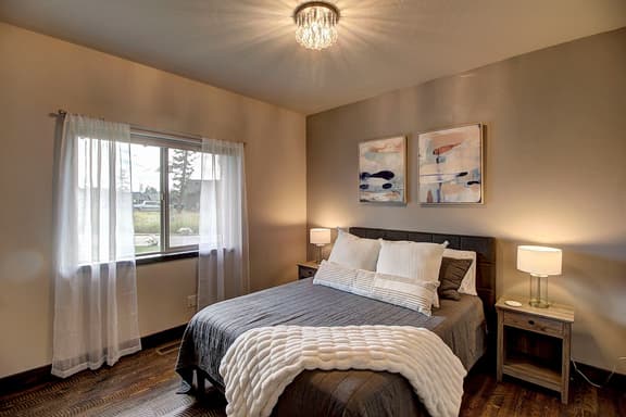 Queen Room, Shared Bath | Kalispell Home - Image 1